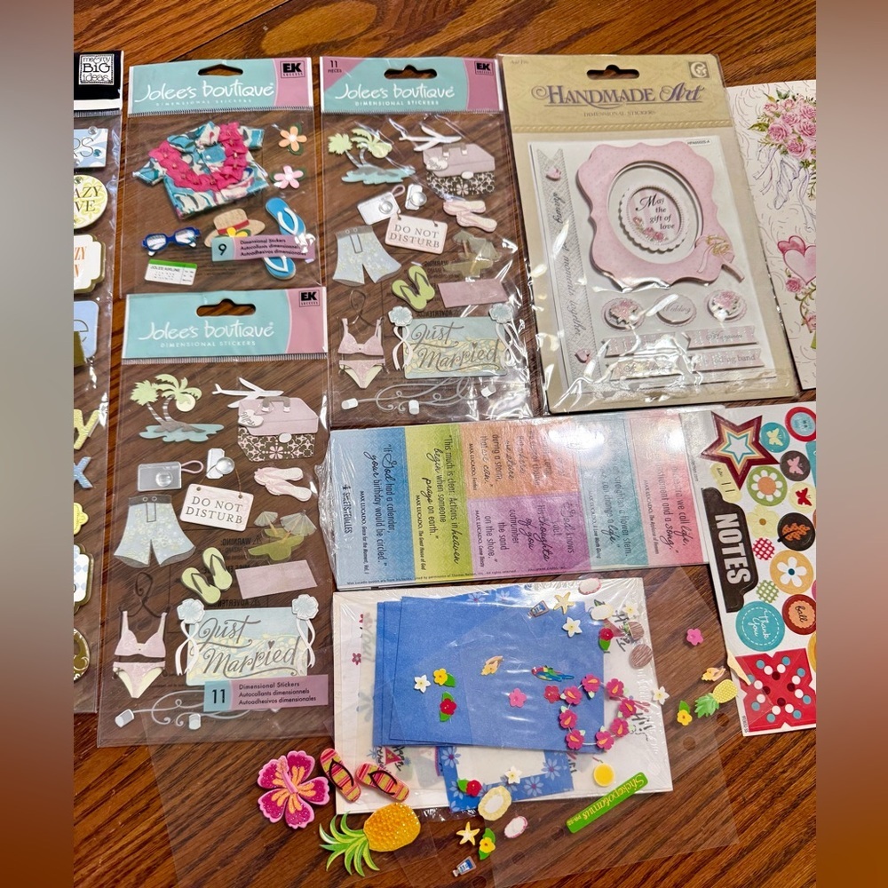Scrapbooking Sticker Bundle Lot - Picture 3 of 5